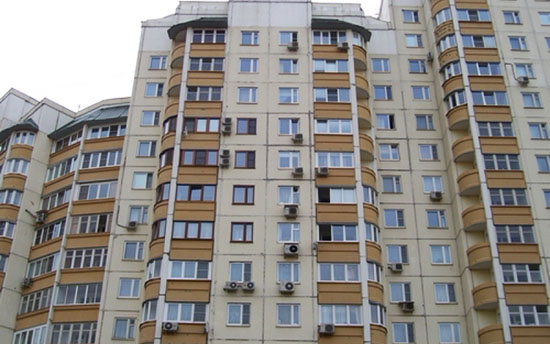 Остекление балкона в доме серии П 111М Высоковск