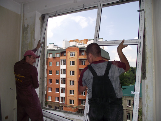 профессиональная установка пластиковых окон в доме Высоковск