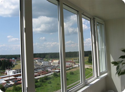 пластиковое окно балконное Высоковск