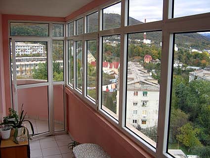 балконное пластиковое окно Высоковск